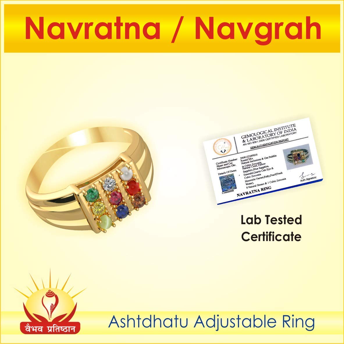 Navaratna / Navagraha Ring