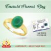Emerald Panna Ring