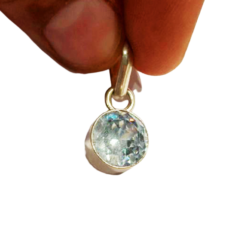 Zircon Locket White