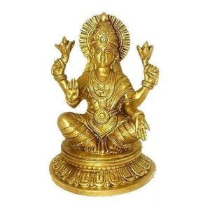 Brass Laxmi Idol